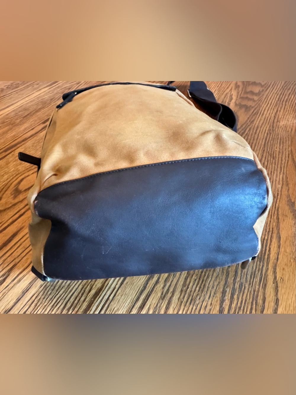 Coach Camden F70930 Tan And Brown Slingback Backpack Canvas And Leather - Picture 2 of 15